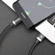 Baseus Gevlochten USB-C Fast Charge Kabel 1.5 Meter 3A Zwart afbeelding 8