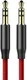 Baseus M30 Audiokabel 1.5 Meter Rood afbeelding 6
