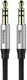 Baseus M30 Jack naar Jack Audiokabel 1.5 Meter Zwart afbeelding 1