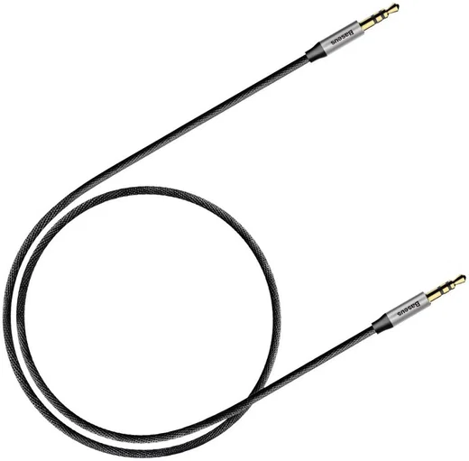 Baseus M30 Jack naar Jack Audiokabel 1.5 Meter Zwart afbeelding 2