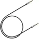 Baseus M30 Jack naar Jack Audiokabel 1.5 Meter Zwart afbeelding 2