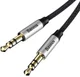 Baseus M30 Jack naar Jack Audiokabel 1.5 Meter Zwart afbeelding 4