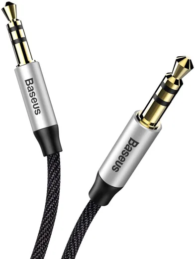 Baseus M30 Jack naar Jack Audiokabel 1.5 Meter Zwart afbeelding 5