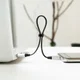 Baseus Platte USB-C Kabel 23cm Zwart afbeelding 7