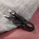 Baseus 3A USB-C Fast Charge Kabel 1M Zwart afbeelding 3