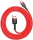 Baseus Gewoven USB-C Fast Charge Kabel 1 Meter Rood afbeelding 2