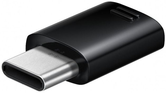Samsung Micro USB naar USB Type C Adapter Zwart afbeelding 2