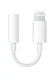 Originele Apple Lightning naar 3,5MM Jack Apple Oortjes Adapter Wit afbeelding 2