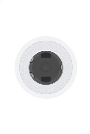 Originele Apple Lightning naar 3,5MM Jack Apple Oortjes Adapter Wit afbeelding 3
