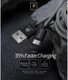Dux Ducis Fast Charging 2.1A USB-C Oplaad Kabel 3 Meter afbeelding 7