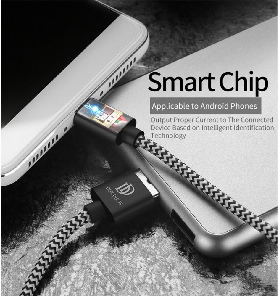 Dux Ducis Fast Charging 2.1A USB-C Oplaad Kabel 3 Meter afbeelding 6