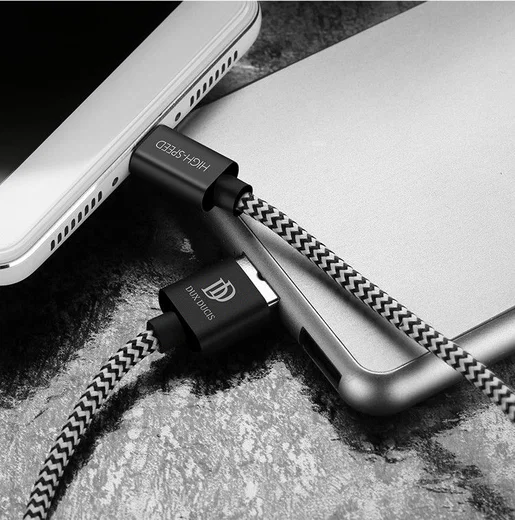 Dux Ducis Fast Charging 2.1A USB-C Oplaad Kabel 3 Meter afbeelding 2
