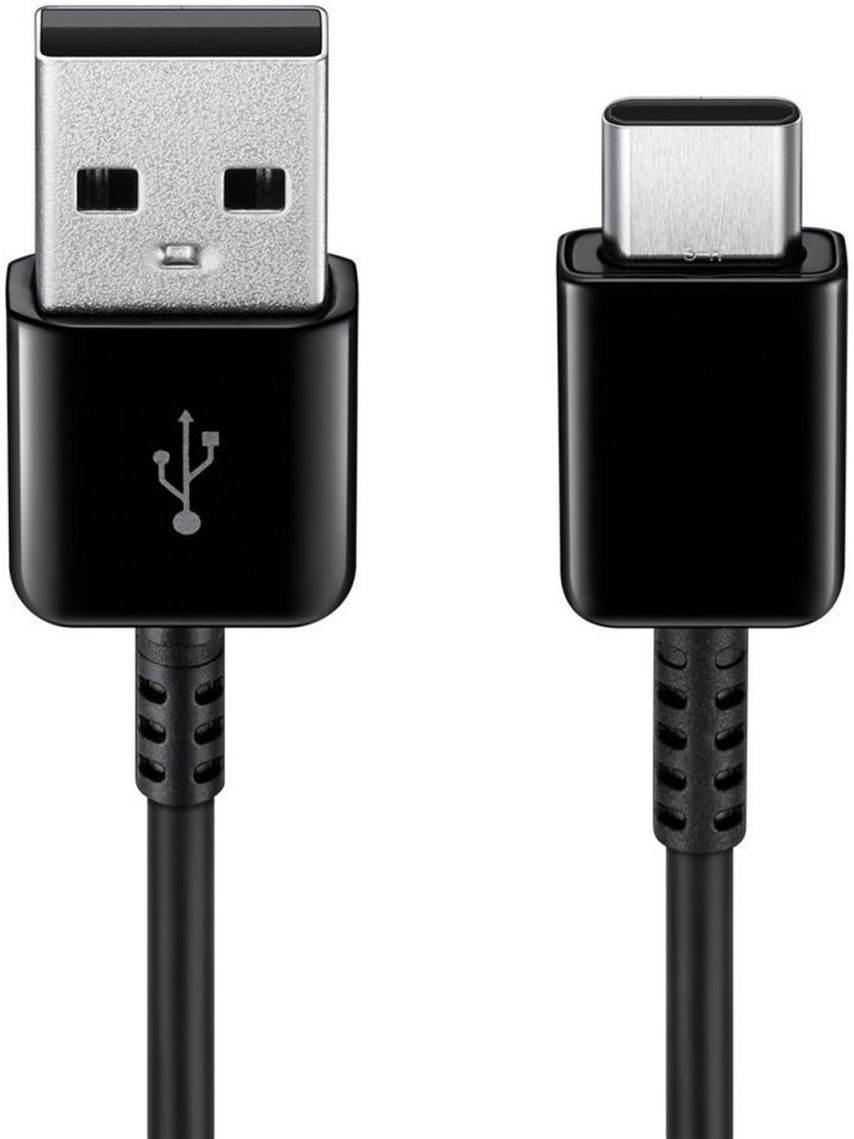 Originele Samsung USB-A naar USB-C Kabel 1.5 Meter Zwart (2-Pack) afbeelding 2