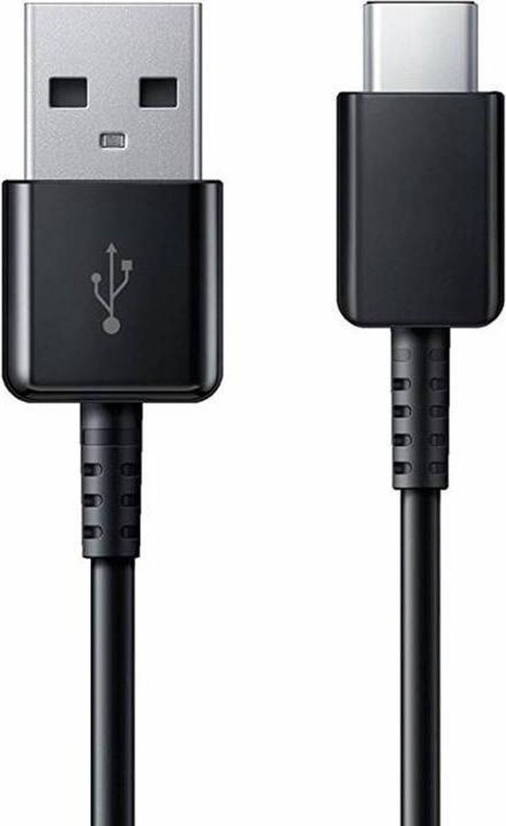 Originele Samsung USB-A naar USB-C Kabel 1.5 Meter Zwart (2-Pack) afbeelding 5