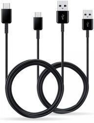 Originele Samsung USB-A naar USB-C Kabel 1.5 Meter Zwart (2-Pack) afbeelding