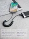 Baseus Double Spring 1.2 Meter USB Datakabel Grijs afbeelding 11