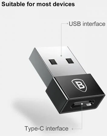 Baseus USB-C Naar USB Adapter afbeelding 2