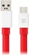 Originele OnePlus Dash USB-A naar USB-C Kabel 1,5 Meter Rood afbeelding 1