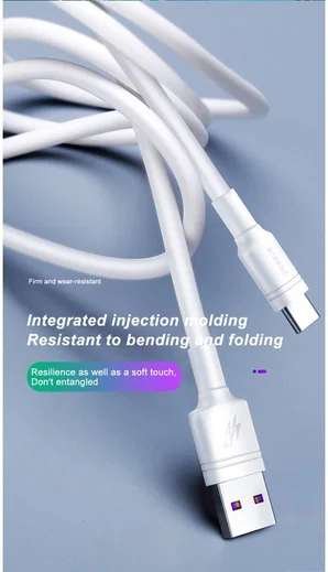 Baseus USB-C SuperCharge Kabel 2 Meter 5A Wit afbeelding 16