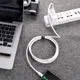 Baseus USB-C SuperCharge Kabel 1 Meter Wit afbeelding 9