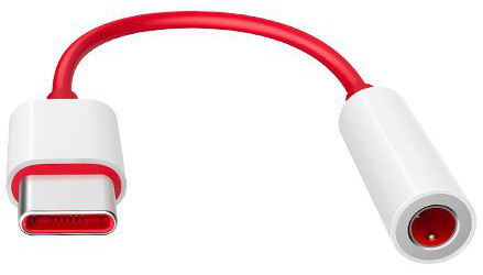 Originele OnePlus USB-C naar 3.5mm adapter afbeelding 1