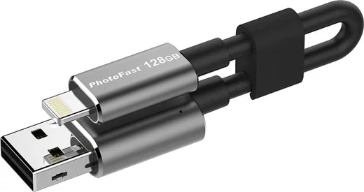 Gigastone PhotoFast Lightning Kabel met ingebouwde Dataopslag 32GB afbeelding 3