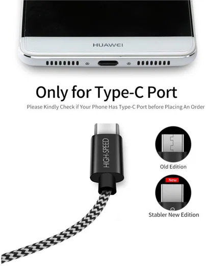 Dux Ducis Fast Charging 2.1A USB-C Oplaad Kabel 1.5 Meter afbeelding 6