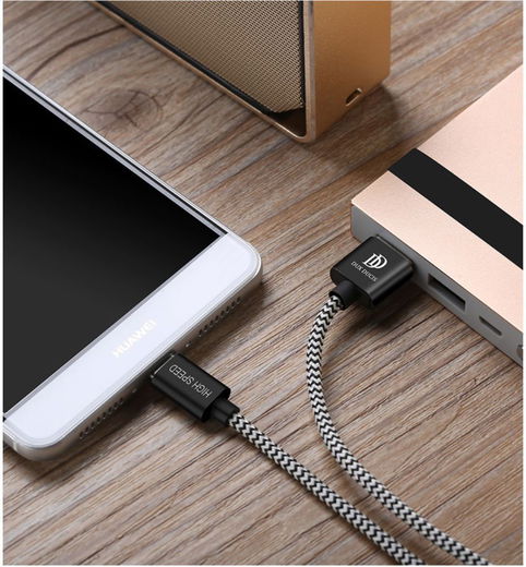 Dux Ducis Fast Charging 2.1A USB-C Oplaad Kabel 1 Meter afbeelding 14