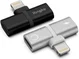 Ringke Apple Lightning 2-in-1 Dubbele Ligtning Adapter Zwart afbeelding 3