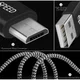 Dux Ducis Fast Charging 2.1A Micro USB Oplaad Kabel 3 Meter afbeelding 9
