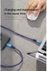 Baseus Gevlochten USB-C Fast Charge Kabel met LED 2 Meter Zwart afbeelding 15