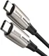 Baseus Gevlochten USB-C Fast Charge Kabel met LED 2 Meter Zwart afbeelding 3