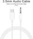USB-C naar Jack 3.5mm Audio Adapter Wit afbeelding 3