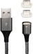 4smarts 2x Lightning Connectors met USB Kabel GRAVITYCord 2.0 1M Grijs afbeelding 1
