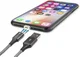 4smarts 2x Lightning Connectors met USB Kabel GRAVITYCord 2.0 1M Grijs afbeelding 2