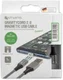 4smarts 2x Micro-USB Connectors met USB Kabel GRAVITYCord 2.0 1M Grijs afbeelding 6