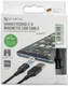 4smarts 2x USB Type- C Connectors USB Kabel GRAVITYCord 2.0 0.5M Zwart afbeelding 6
