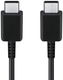 Originele Samsung USB-C naar USB-C Kabel 1 Meter 25W / 3A Zwart afbeelding 2
