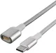 4smarts Magnetische USB-C naar USB-C Kabel 1.8m Zilver afbeelding 3