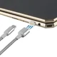4smarts Magnetische USB-C naar USB-C Kabel 1.8m Zilver afbeelding 4