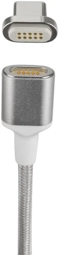 4smarts Magnetische USB-C naar USB-C Kabel 1.8m Zilver afbeelding 5