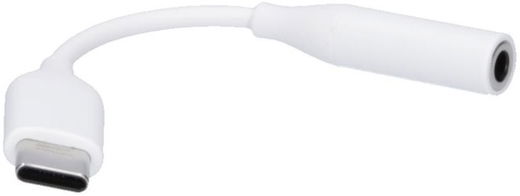 Originele Samsung USB-C naar 3.5mm Headset Jack Adapter Wit afbeelding 6