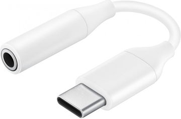 Originele Samsung USB-C naar 3.5mm Headset Jack Adapter Wit