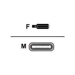 Originele Samsung USB-C naar 3.5mm Headset Jack Adapter Wit afbeelding 9