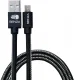 Senza Premium Leren Micro-USB Kabel 1.5 Meter Zwart afbeelding 1