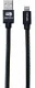 Senza Premium Leren Apple Lightning Kabel 1.5 Meter Zwart afbeelding 2