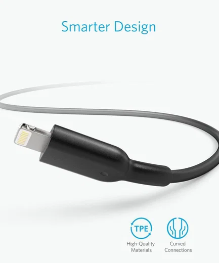 Anker PowerLine II Apple Lightning Kabel 1.8m Zwart afbeelding 5