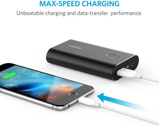 Anker PowerLine II Apple Lightning Kabel 0.9m (3 Pack) Wit afbeelding 4