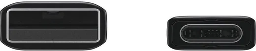 Originele Samsung USB-A naar USB-C kabel 1 Meter Zwart afbeelding 4
