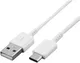 Originele Samsung USB-A naar USB-C kabel 1 Meter Wit afbeelding 7